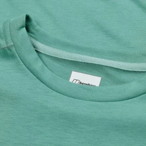 Men's Relaxed Short Sleeve Tech Tee - Green^Berghaus Outlet