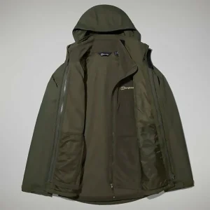 Men's RG Alpha 2.0 Gemini Waterproof 3in1 Jacket - Green^Berghaus Best