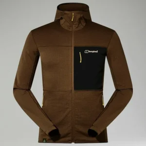 Men's Ridge-Hiker Hooded Jacket - Brown/Black^Berghaus Hot