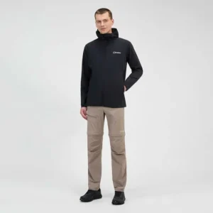 Men's Ridge-Roamer Lite Softshell Jacket - Black^Berghaus Best