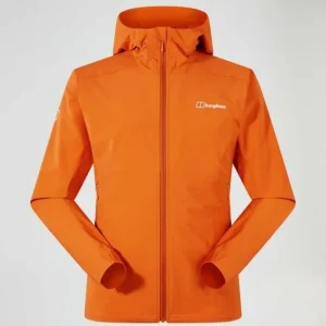 Men's Ridge-Roamer Lite Softshell Jacket - Orange^Berghaus Cheap