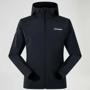 Men's Ridge-Roamer Lite Softshell Jacket - Black^Berghaus Best