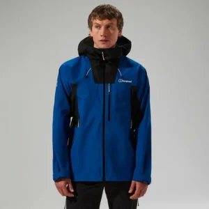 Men's Ridge-Seeker Waterproof Jacket - Blue/Black^Berghaus Best Sale