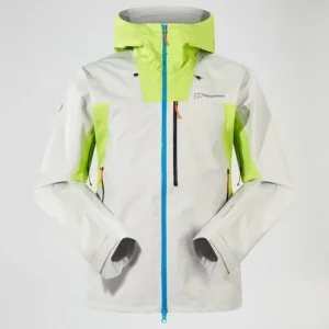 Men's Ridge-Seeker Waterproof Jacket - Grey/Yellow^Berghaus Store