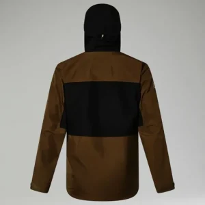 Men's Ridge-Seeker Waterproof Jacket - Brown/Black^Berghaus Hot