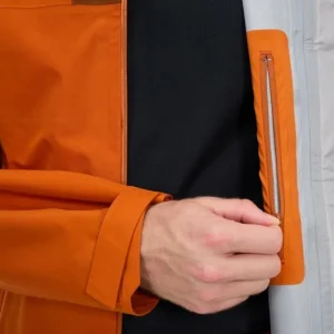 Men's Ridge-Seeker Waterproof Jacket - Orange/Brown^Berghaus Discount