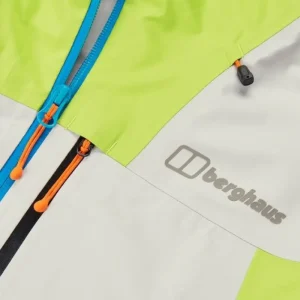 Men's Ridge-Seeker Waterproof Jacket - Grey/Yellow^Berghaus Store