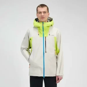 Men's Ridge-Seeker Waterproof Jacket - Grey/Yellow^Berghaus Store