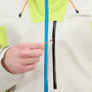 Men's Ridge-Seeker Waterproof Jacket - Grey/Yellow^Berghaus Store