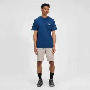 Men's Rolling Peaks Short Sleeve Tee - Blue^Berghaus Hot