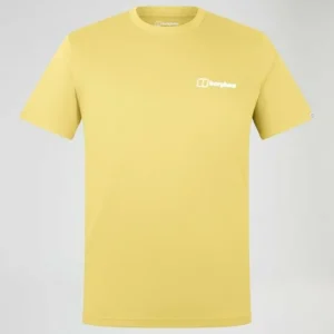 Men's Rolling Peaks Short Sleeve Tee - Yellow^Berghaus Sale