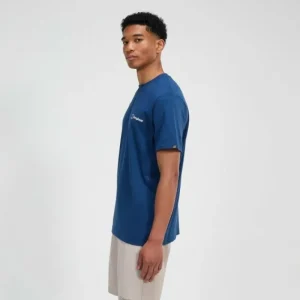 Men's Rolling Peaks Short Sleeve Tee - Blue^Berghaus Hot
