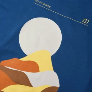 Men's Rolling Peaks Short Sleeve Tee - Blue^Berghaus Hot