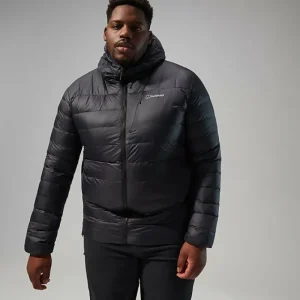 Men's Silksworth Hooded Down Insulated Jacket - Black^Berghaus Shop