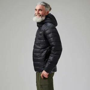 Men's Silksworth Hooded Down Insulated Jacket - Black^Berghaus Shop