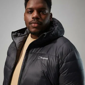 Men's Silksworth Hooded Down Insulated Jacket - Black^Berghaus Shop