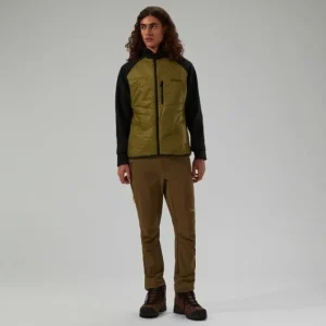 Men's Trawden Hybrid Hooded Jacket - Green/Black^Berghaus Best