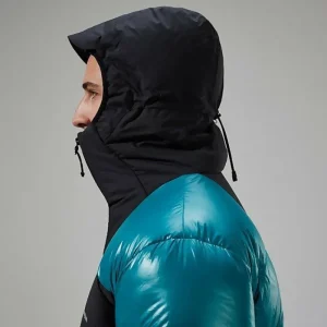 Men's URB Arkos Reflect Down Insulated Jacket - Turquoise - Black^Berghaus Cheap