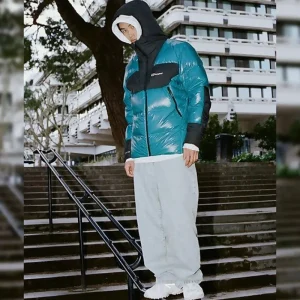 Men's URB Arkos Reflect Down Insulated Jacket - Turquoise - Black^Berghaus Cheap