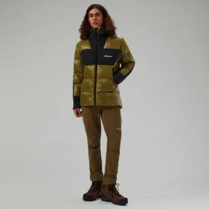 Men's URB Arkos Reflect Down Insulated Jacket - Green/Black^Berghaus Fashion
