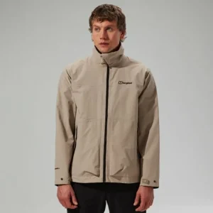 Men's Woodwalk Waterproof Jacket - Grey^Berghaus New