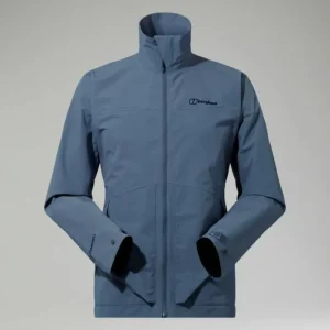 Men's Woodwalk Waterproof Jacket Blue^Berghaus Shop