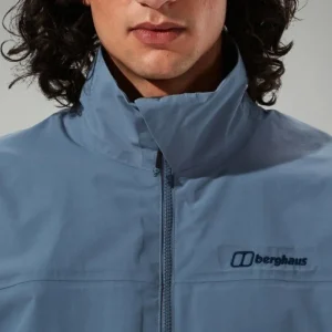 Men's Woodwalk Waterproof Jacket Blue^Berghaus Shop