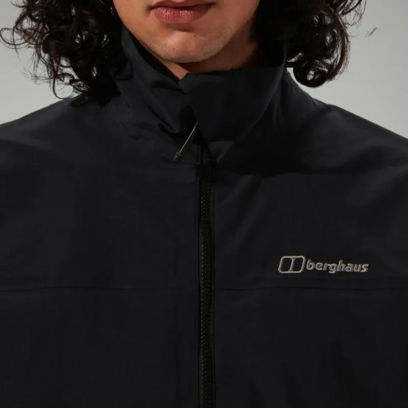 mens_woodwalk_waterproof__7.webp Men's Woodwalk Waterproof Jacket Black^Berghaus Fashion
