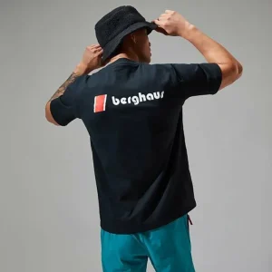 Unisex Heritage F&B Logo T-Shirts - Black^Berghaus Best Sale