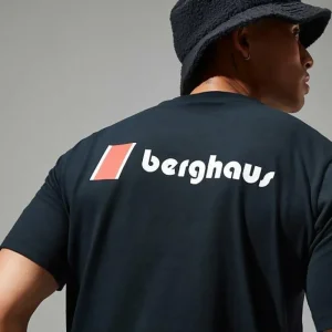 Unisex Heritage F&B Logo T-Shirts - Black^Berghaus Best Sale