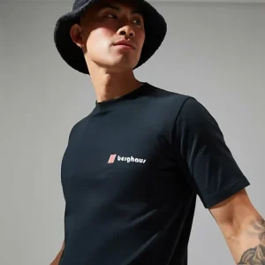 Unisex Heritage F&B Logo T-Shirts - Black^Berghaus Best Sale