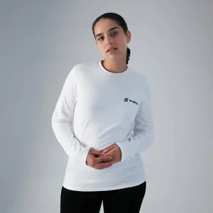 Unisex Kanchenjunga Static Long Sleeve T-Shirts - White^Berghaus Hot