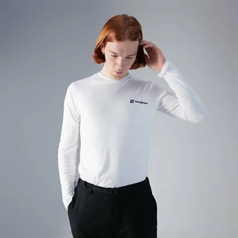 unisex_kanchenjunga_stati_5.webp Unisex Kanchenjunga Static Long Sleeve T-Shirts - White^Berghaus Hot