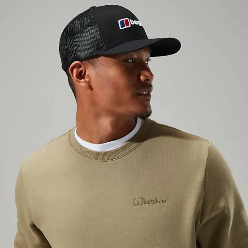 unisex_logo_recognition_t_1.webp Unisex Logo Recognition Trucker Cap - Black^Berghaus Best
