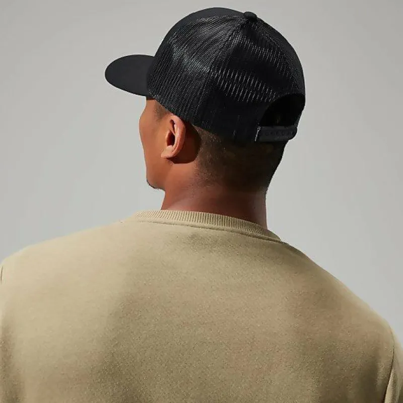 unisex_logo_recognition_t_2.webp Unisex Logo Recognition Trucker Cap - Black^Berghaus Best