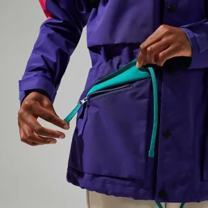 Unisex Mera Peak 2000 Waterproof Jacket - Pink/Purple^Berghaus Outlet
