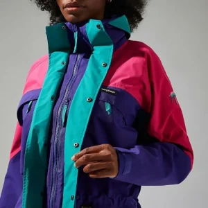 Unisex Mera Peak 2000 Waterproof Jacket - Pink/Purple^Berghaus Outlet