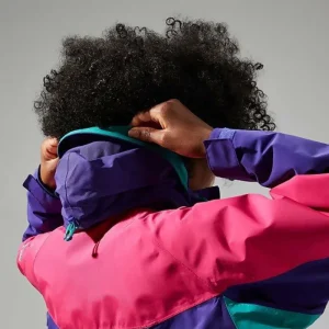 Unisex Mera Peak 2000 Waterproof Jacket - Pink/Purple^Berghaus Outlet