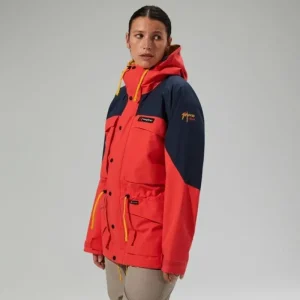 Unisex Mera Peak 2000 Waterproof Jacket - Red/Blue^Berghaus Cheap