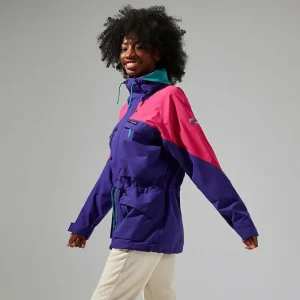 Unisex Mera Peak 2000 Waterproof Jacket - Pink/Purple^Berghaus Outlet