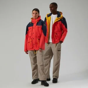 Unisex Mera Peak 2000 Waterproof Jacket - Red/Blue^Berghaus Cheap