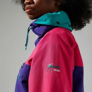 Unisex Mera Peak 2000 Waterproof Jacket - Pink/Purple^Berghaus Outlet