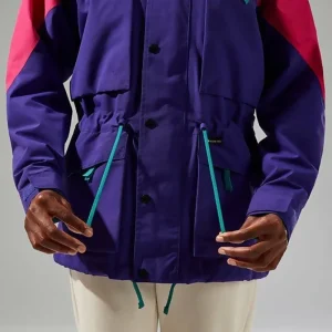 Unisex Mera Peak 2000 Waterproof Jacket - Pink/Purple^Berghaus Outlet