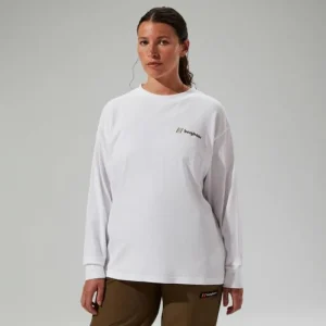 Unisex Mera Peak Long Sleeve T-Shirt - White^Berghaus Outlet