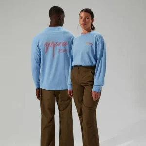 Unisex Mera Peak Long Sleeve T-Shirt - Blue^Berghaus Store