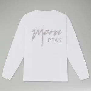 Unisex Mera Peak Long Sleeve T-Shirt - White^Berghaus Outlet