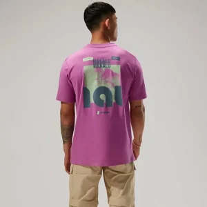 Unisex MTN Zine Short Sleeve Tee - Purple^Berghaus Online