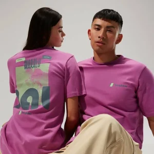 Unisex MTN Zine Short Sleeve Tee - Purple^Berghaus Online