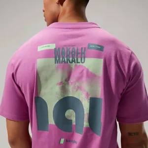 Unisex MTN Zine Short Sleeve Tee - Purple^Berghaus Online