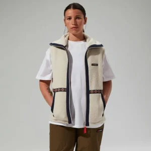 Unisex Rhynie Aztec Fleece Gilet - Grey/Blue^Berghaus Fashion